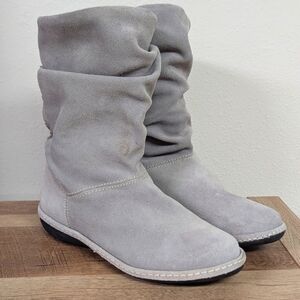 Women's Lands End Suede Boots size 7.5